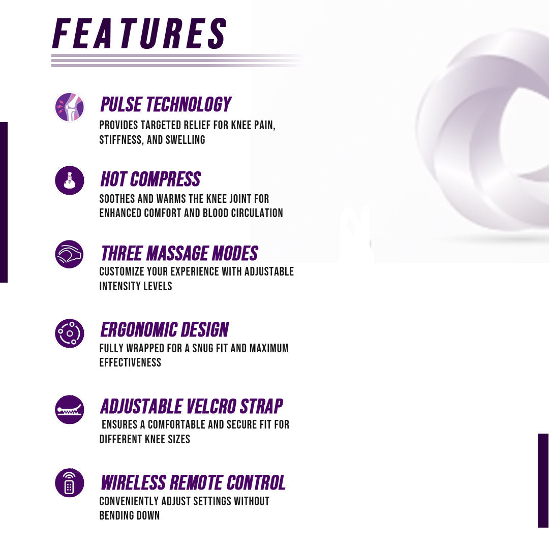 smart knee massager